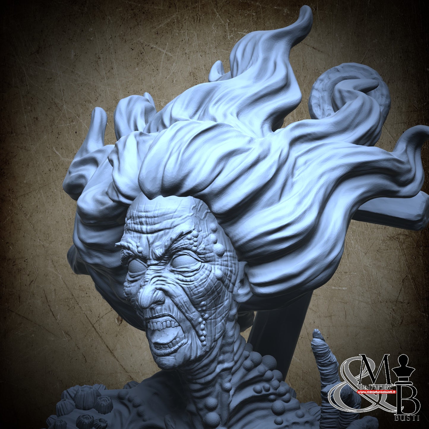 The Drowned Sea Witch - bust