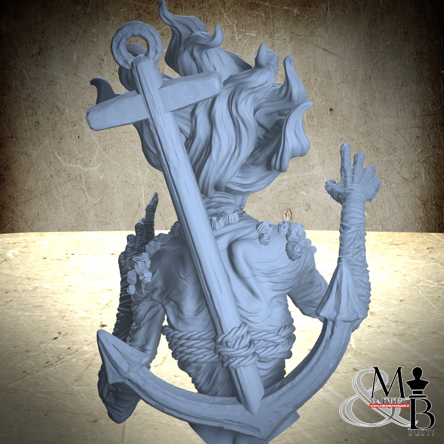 The Drowned Sea Witch - bust