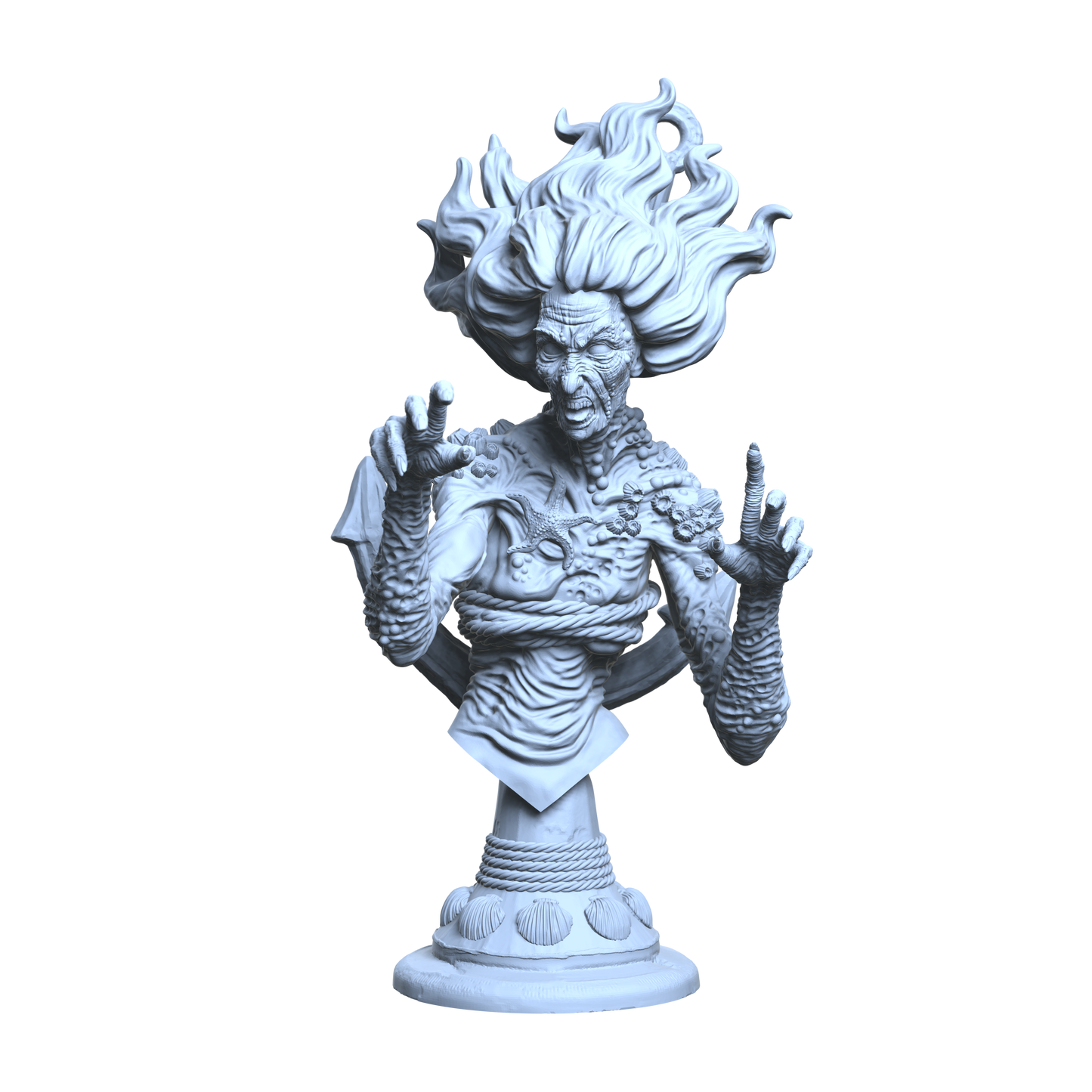 The Drowned Sea Witch - bust