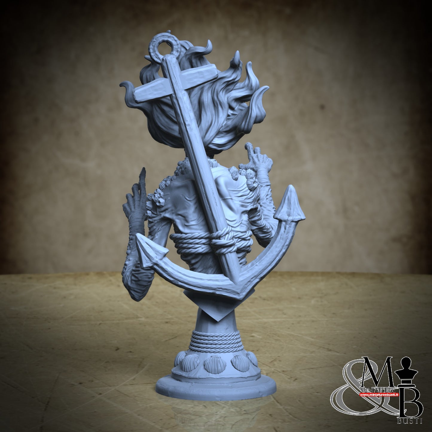 The Drowned Sea Witch - bust
