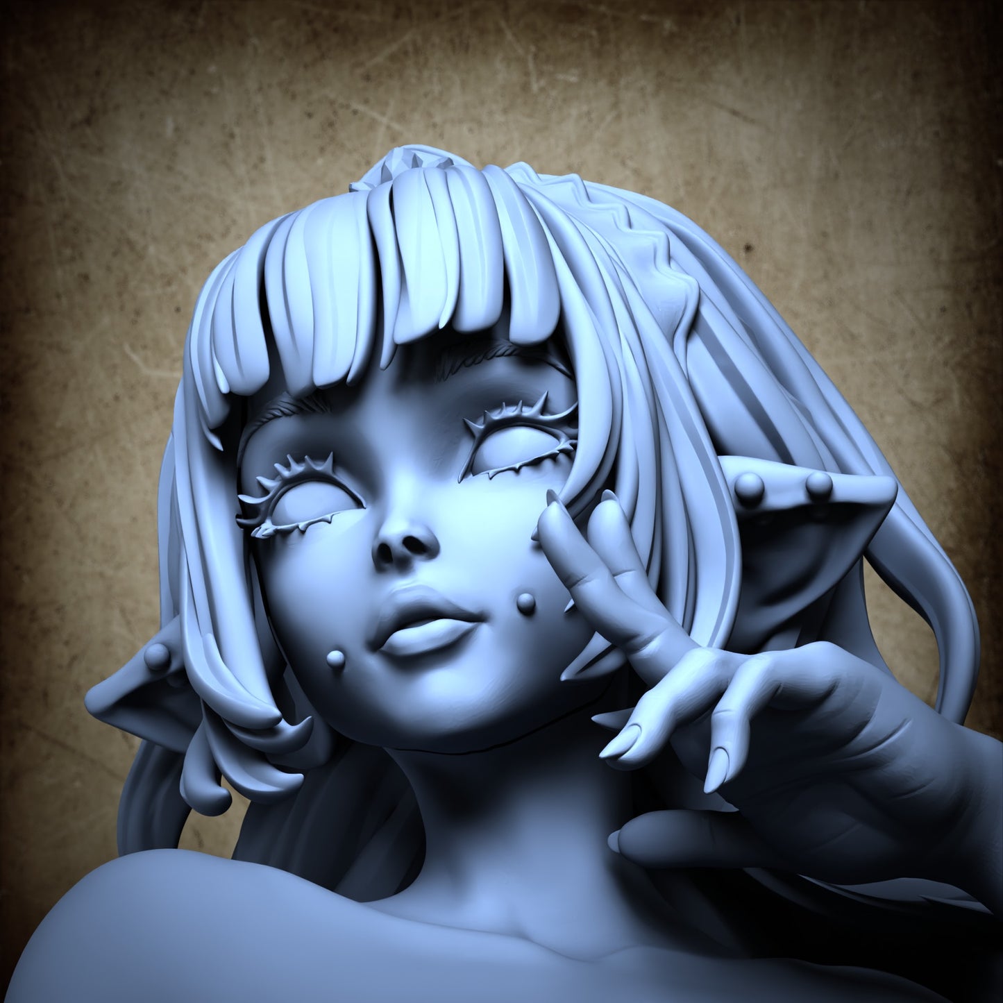 Eirra - Snow Goblin Girl - NSFW with Piercings