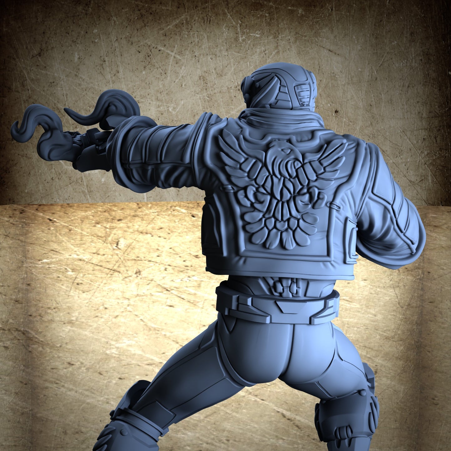 CyberLuchador El Aguila - Smoke Arm