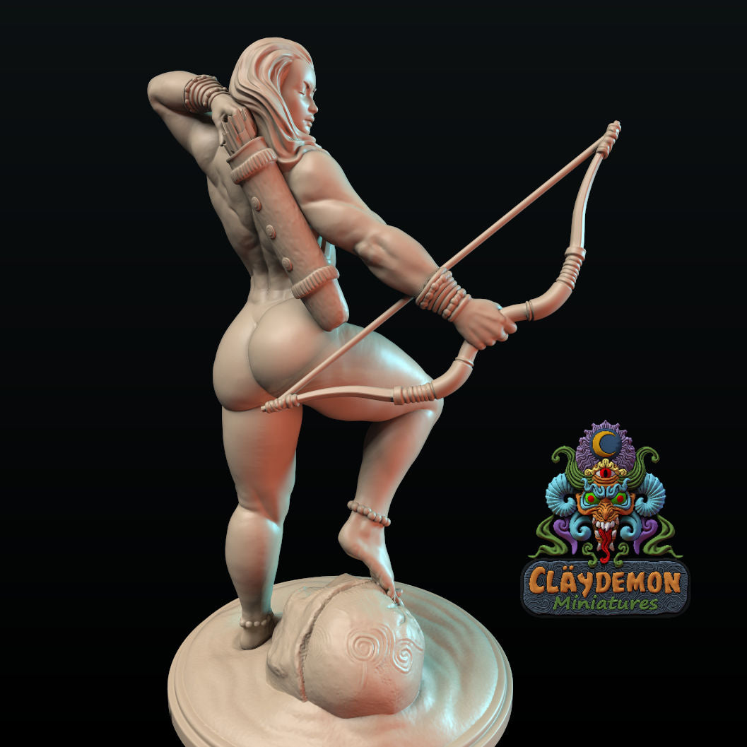 Flavia - The archer - Naked