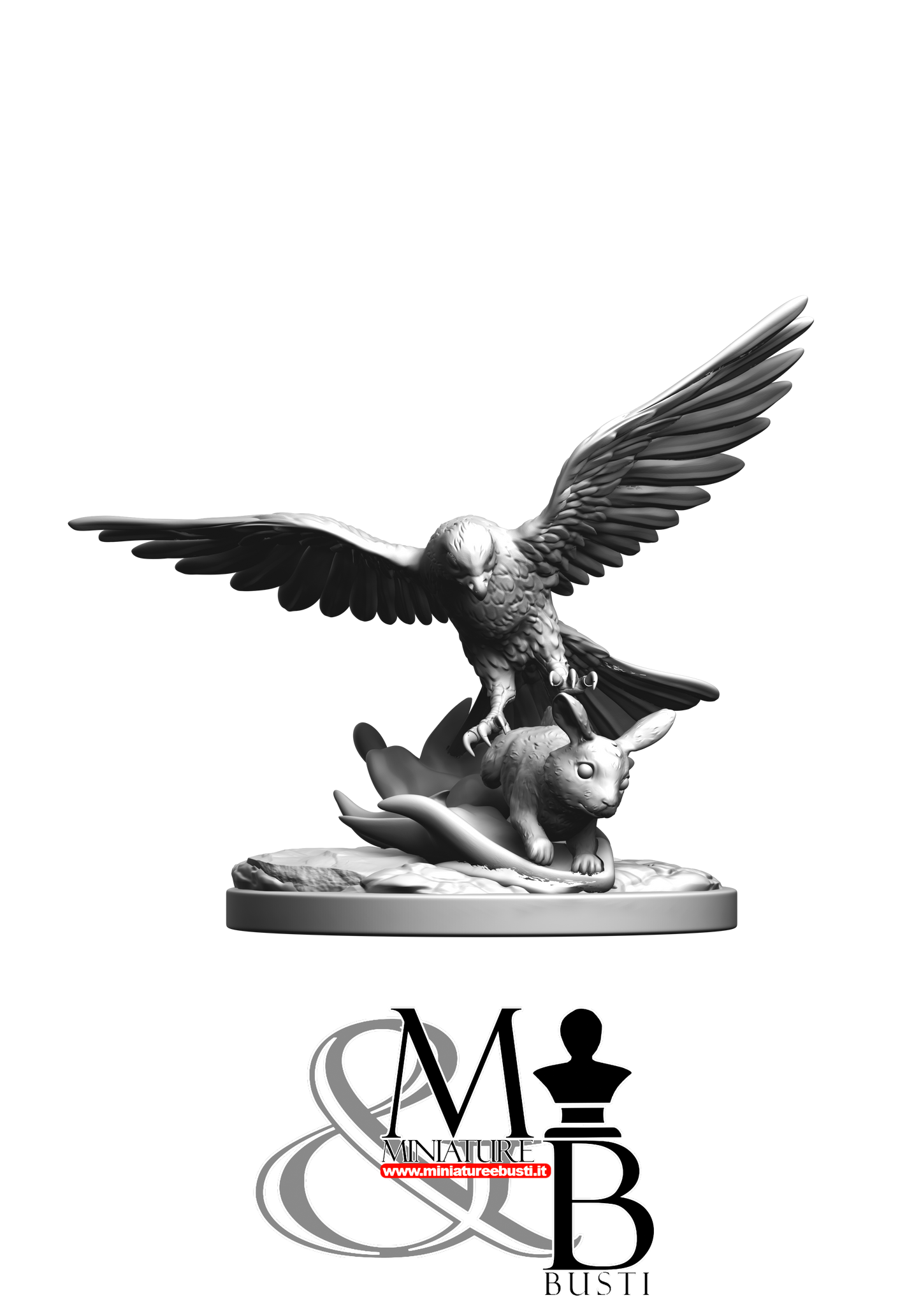 Falcon on the hunt