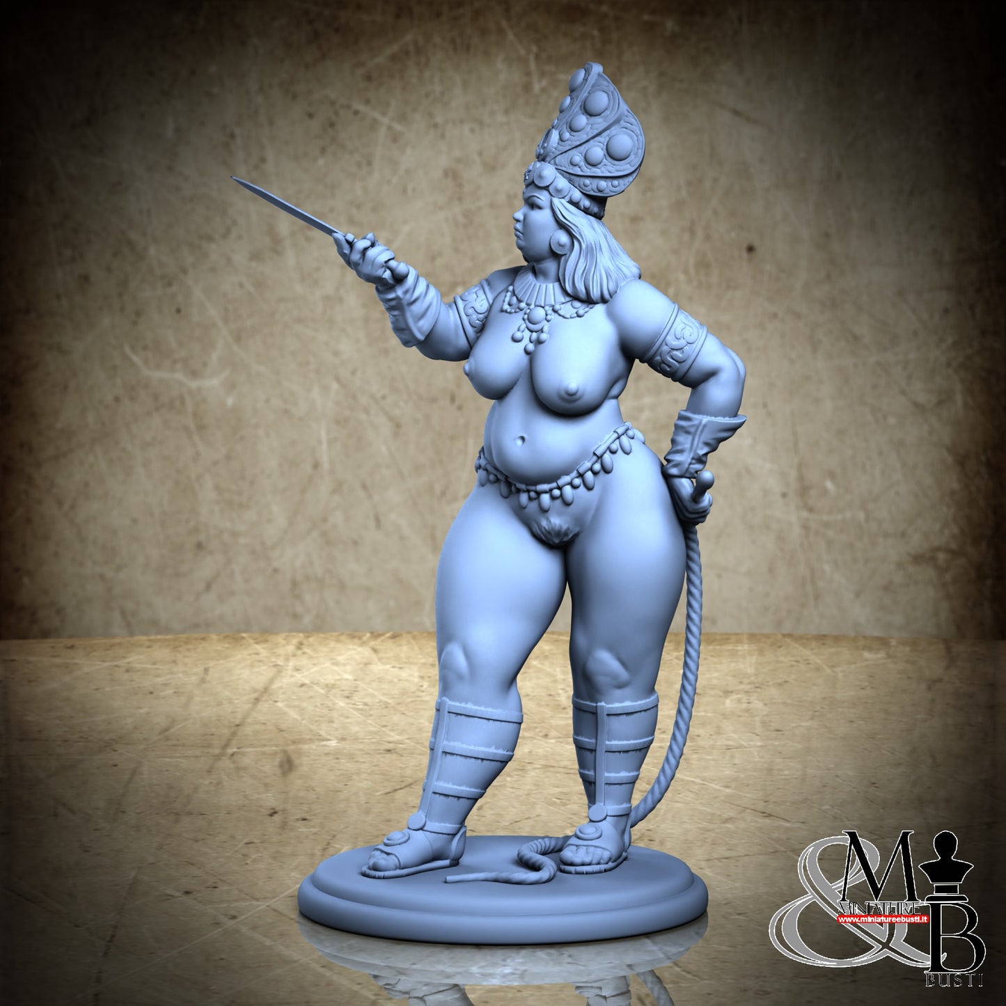 The slavetrader Farida - nsfw version - Knife