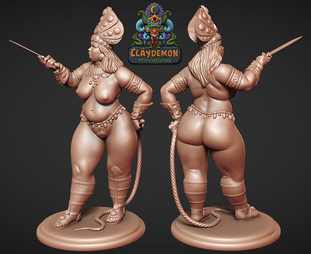 The slavetrader Farida - nsfw version - Knife