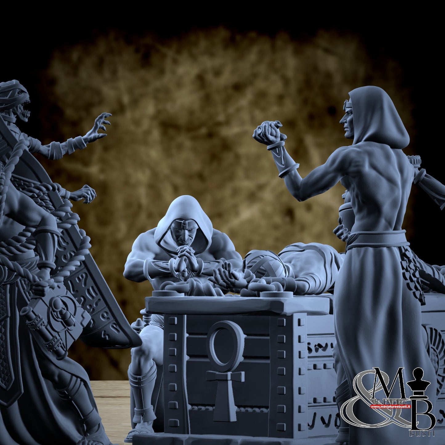 High Priests of Egypt - Diorama Completo
