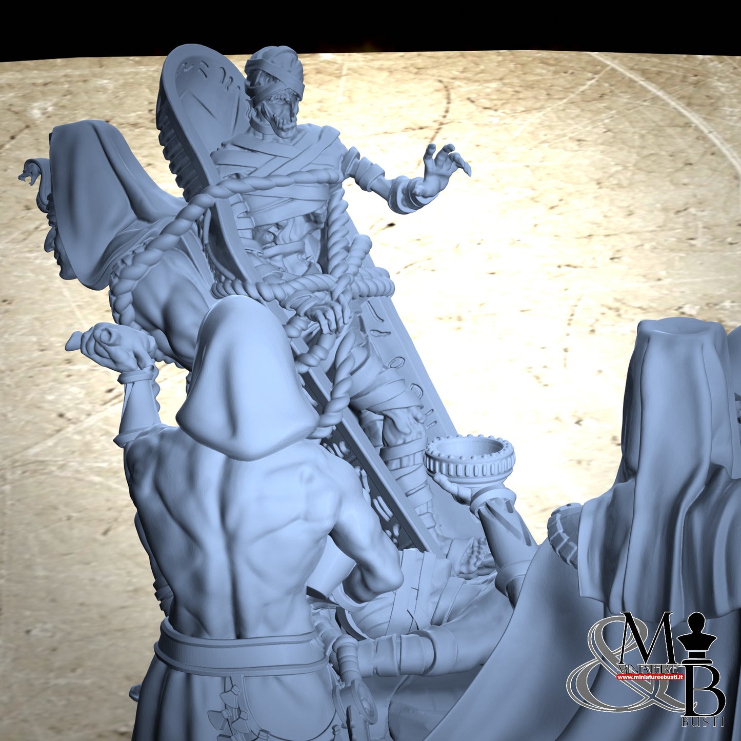High Priests of Egypt - Diorama Completo