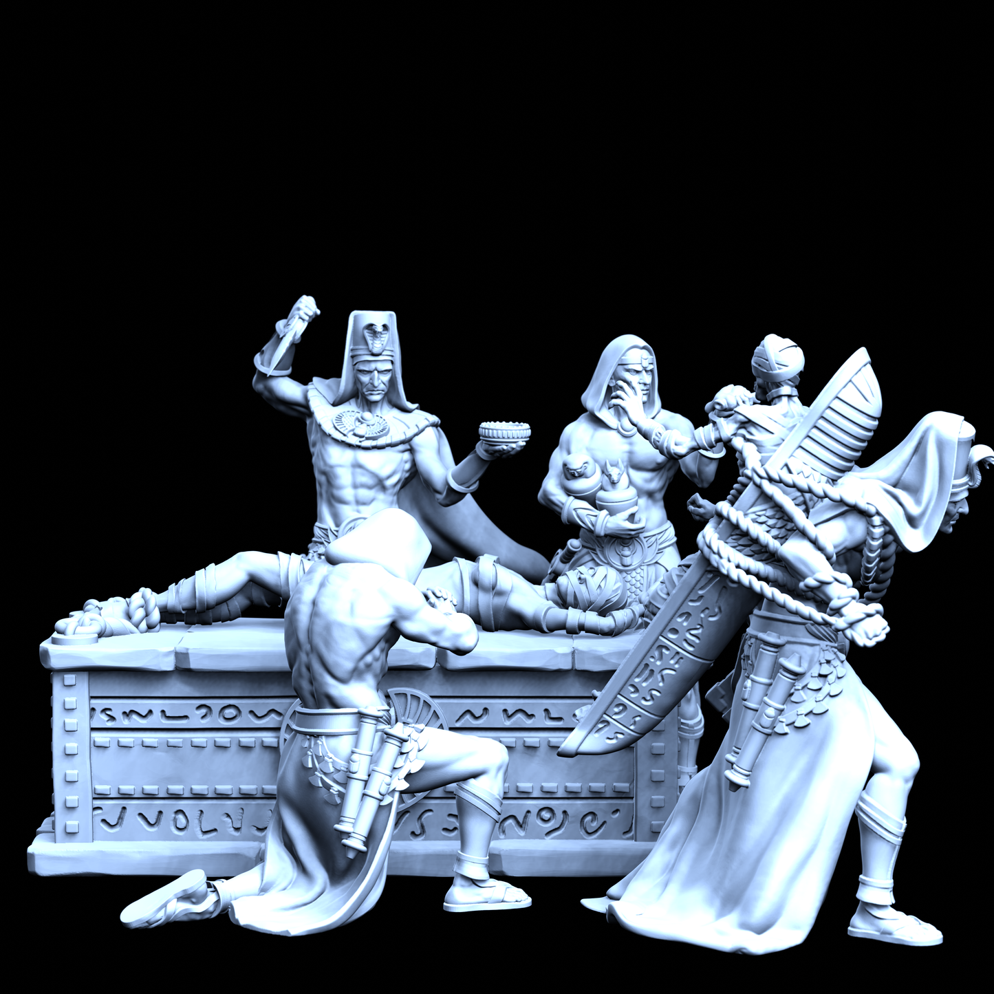 High Priests of Egypt - Diorama Completo
