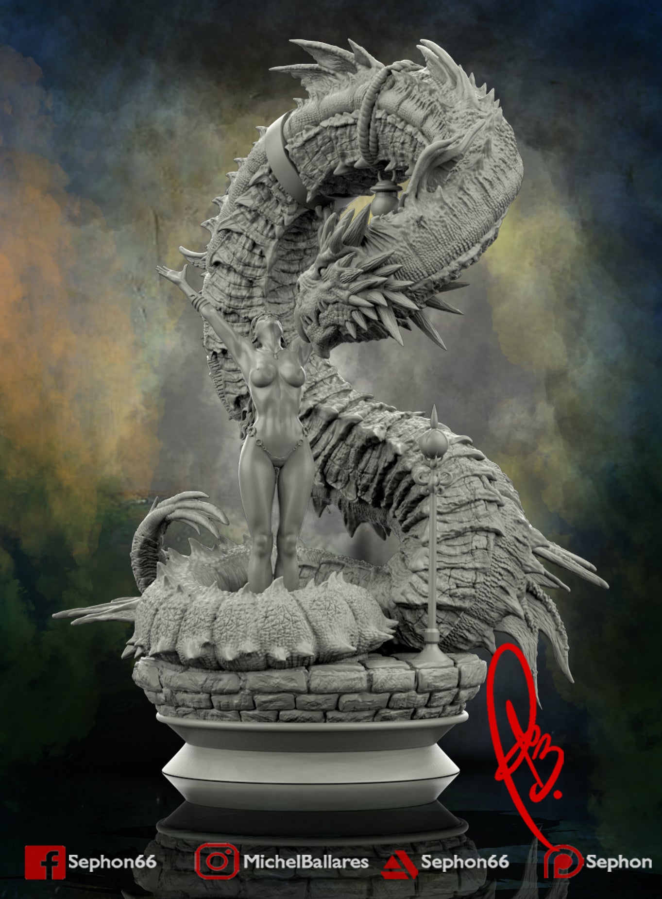 Dragon and Girl