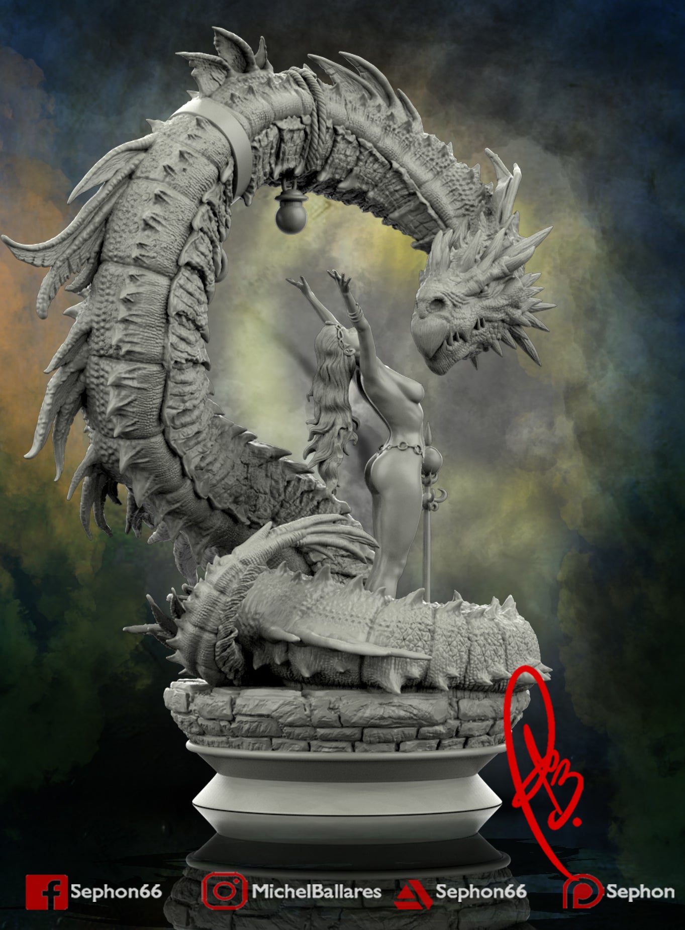 Dragon and Girl