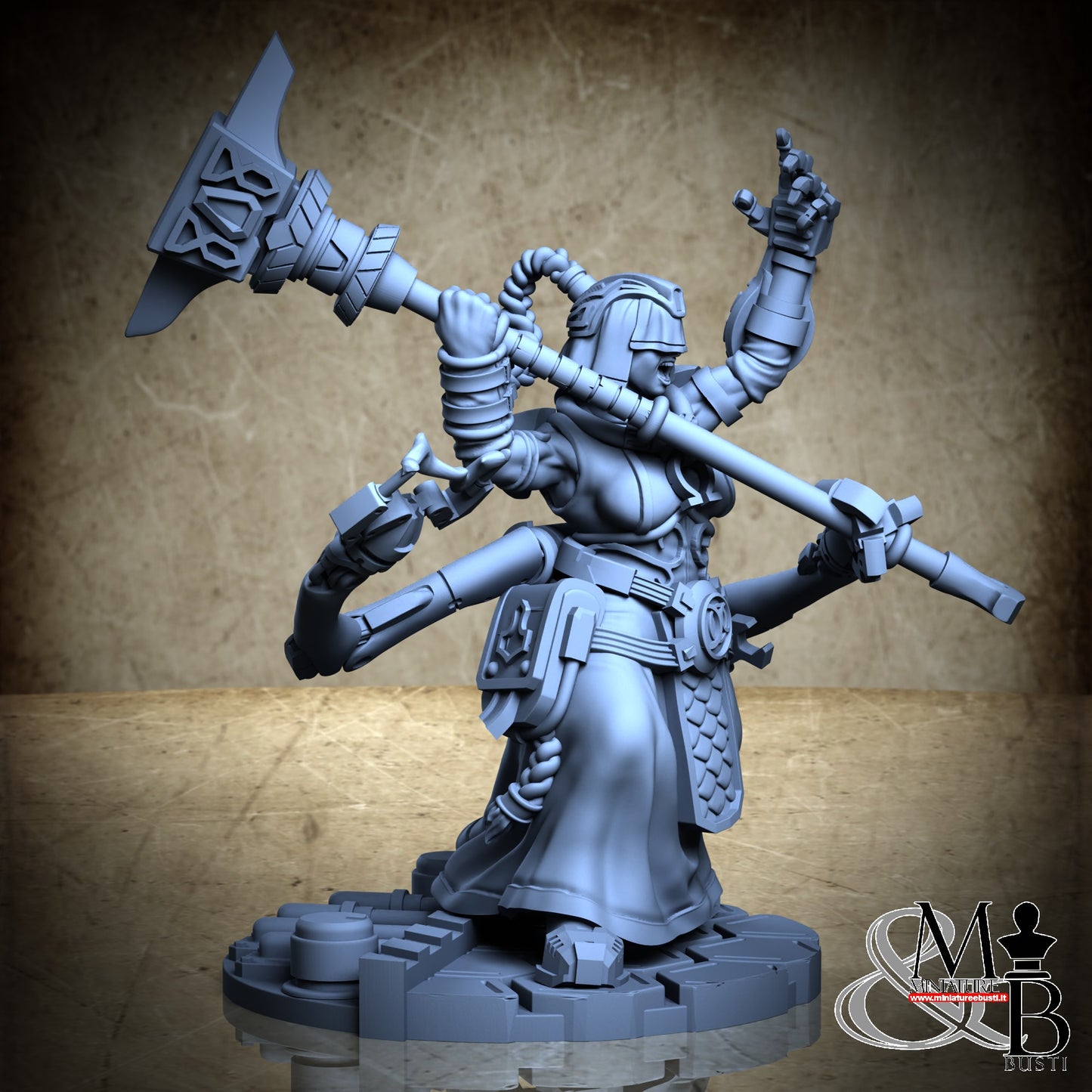 Norgrem Gempriestesses - Pose 1 with FX