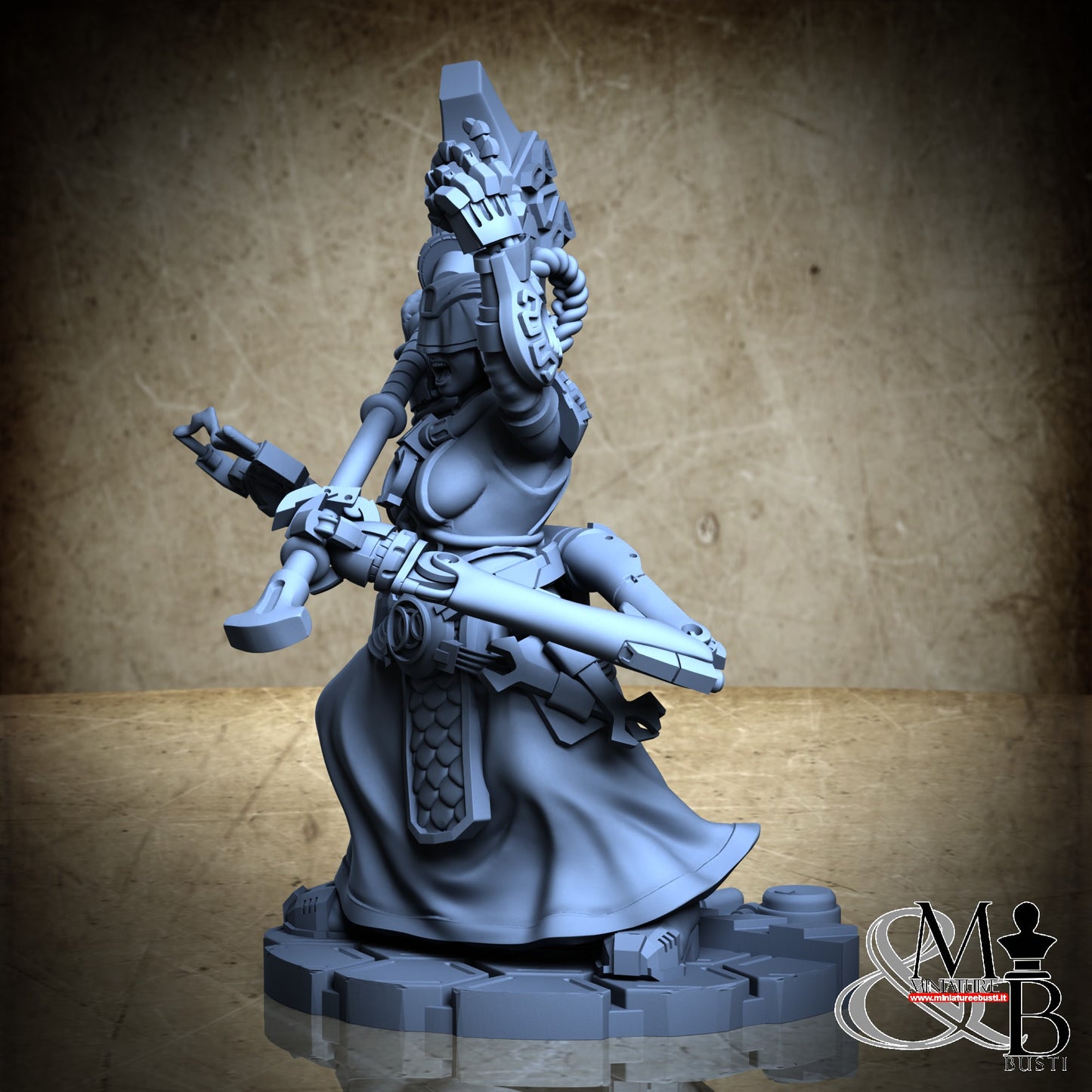 Norgrem Gempriestesses - Pose 1 with FX