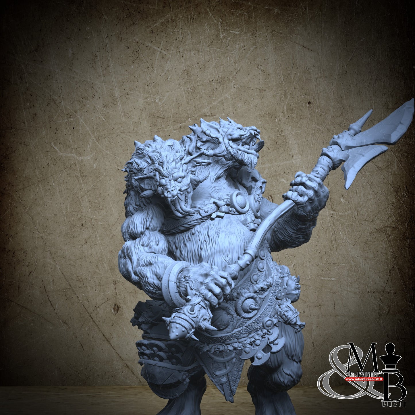 Gnoll Ettin - Pose 01
