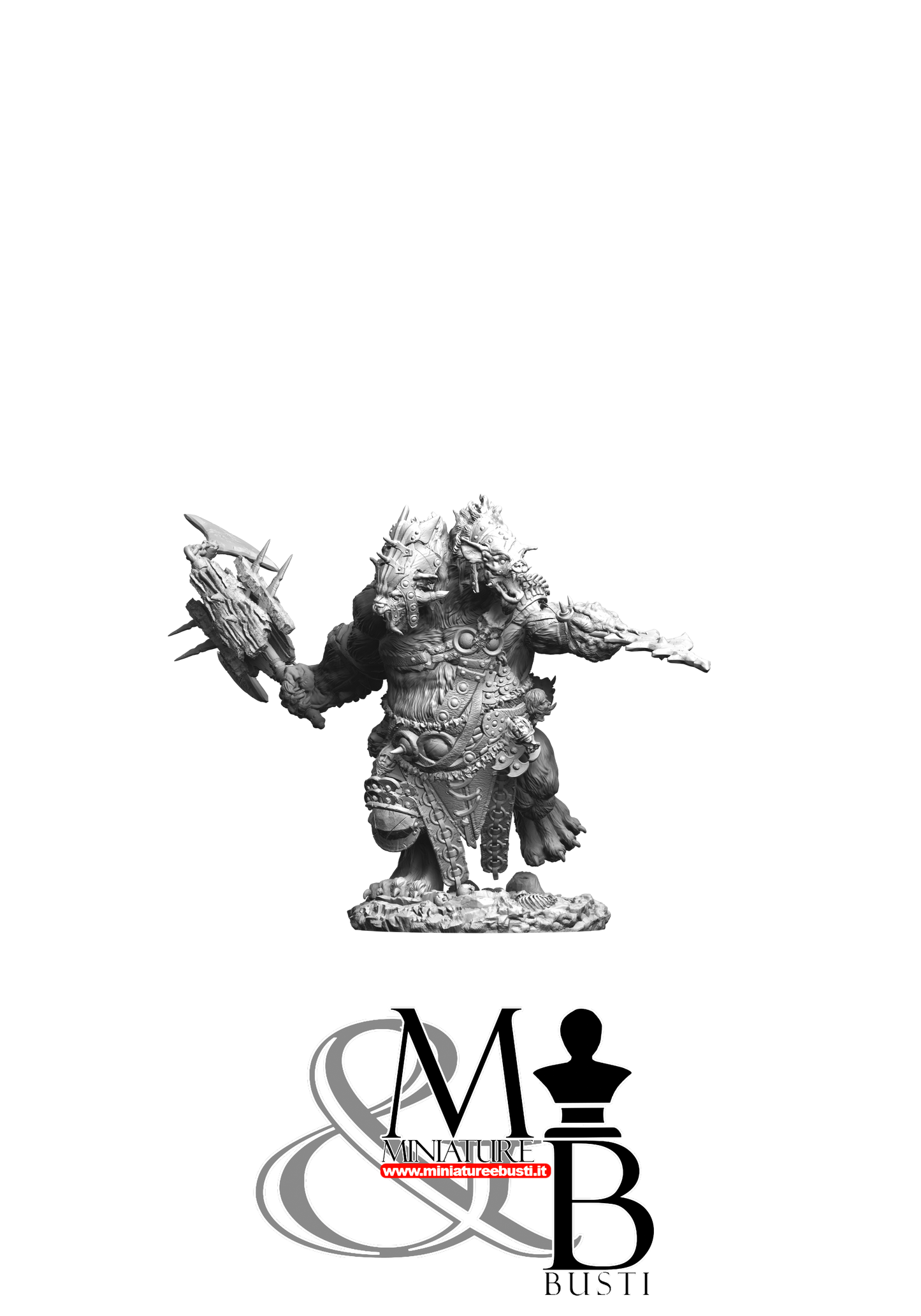 Gnoll Ettin - Pose 02