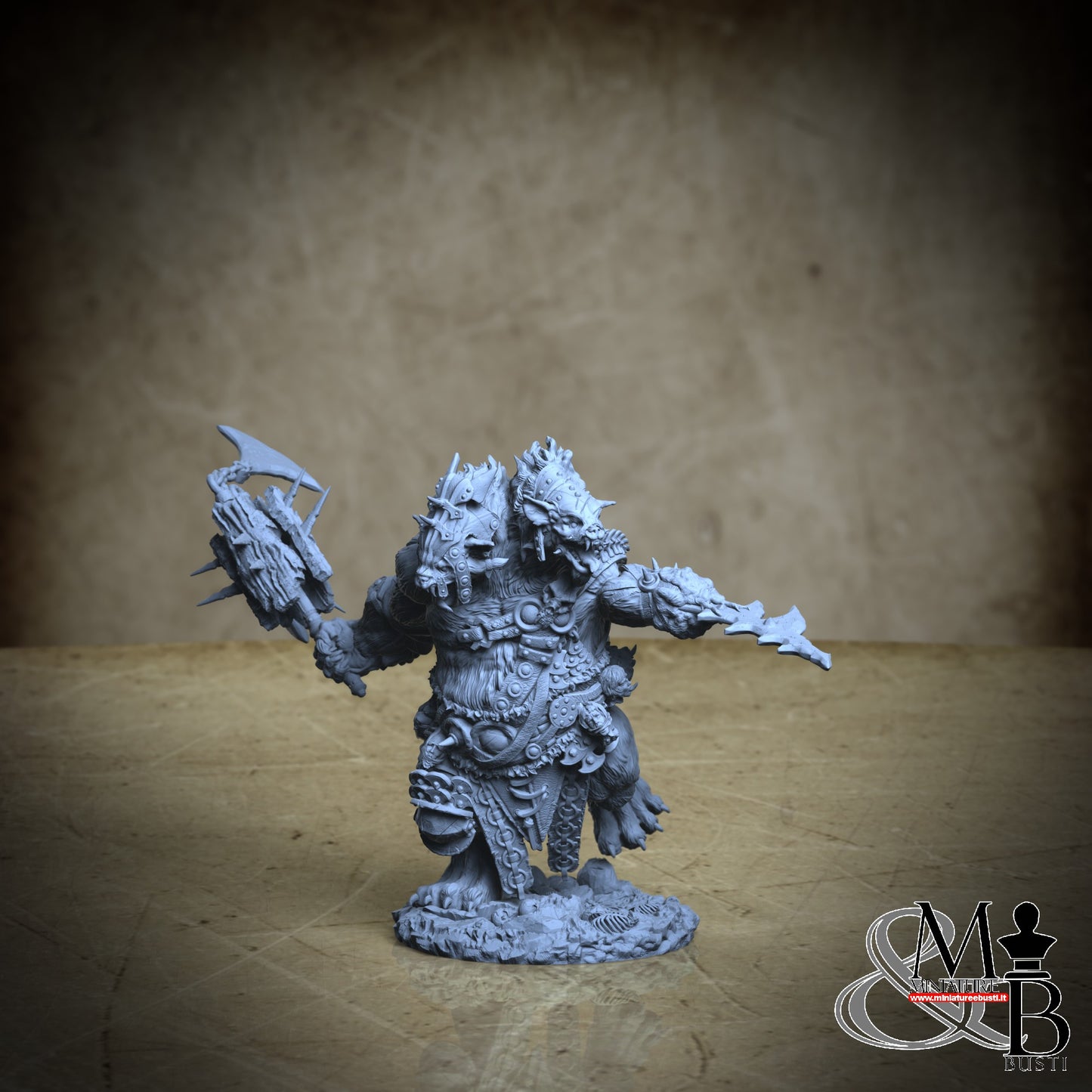 Gnoll Ettin - Pose 02