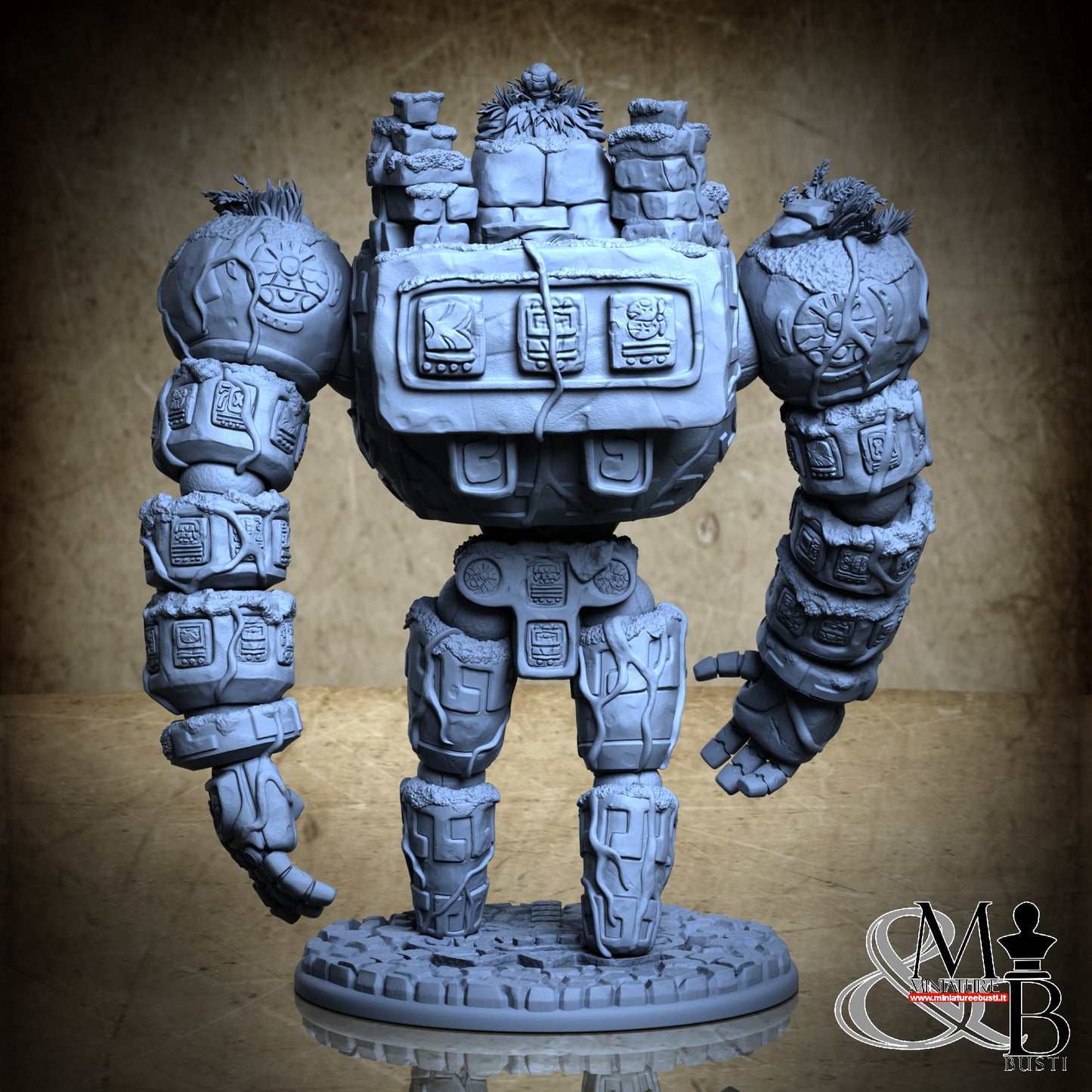Wajan The Rooted (Earth Elemental) and The Landslide (Earth Golem)
