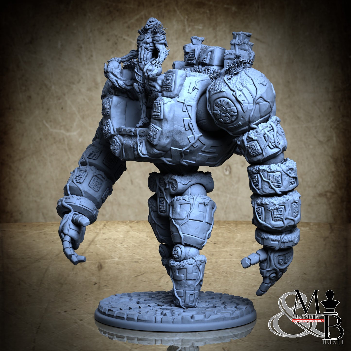 Wajan The Rooted (Earth Elemental) and The Landslide (Earth Golem)