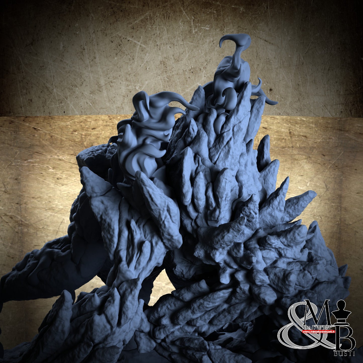 Shandra the Mistress of Cinder (Fire Elemental) and The Crwaling Inferno (Fire Golem)