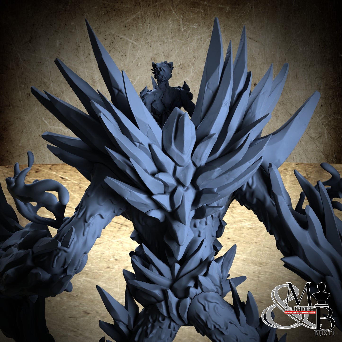 Munos the Icebound (Water Elemental) and The Glacial Ravager (Ice golem)