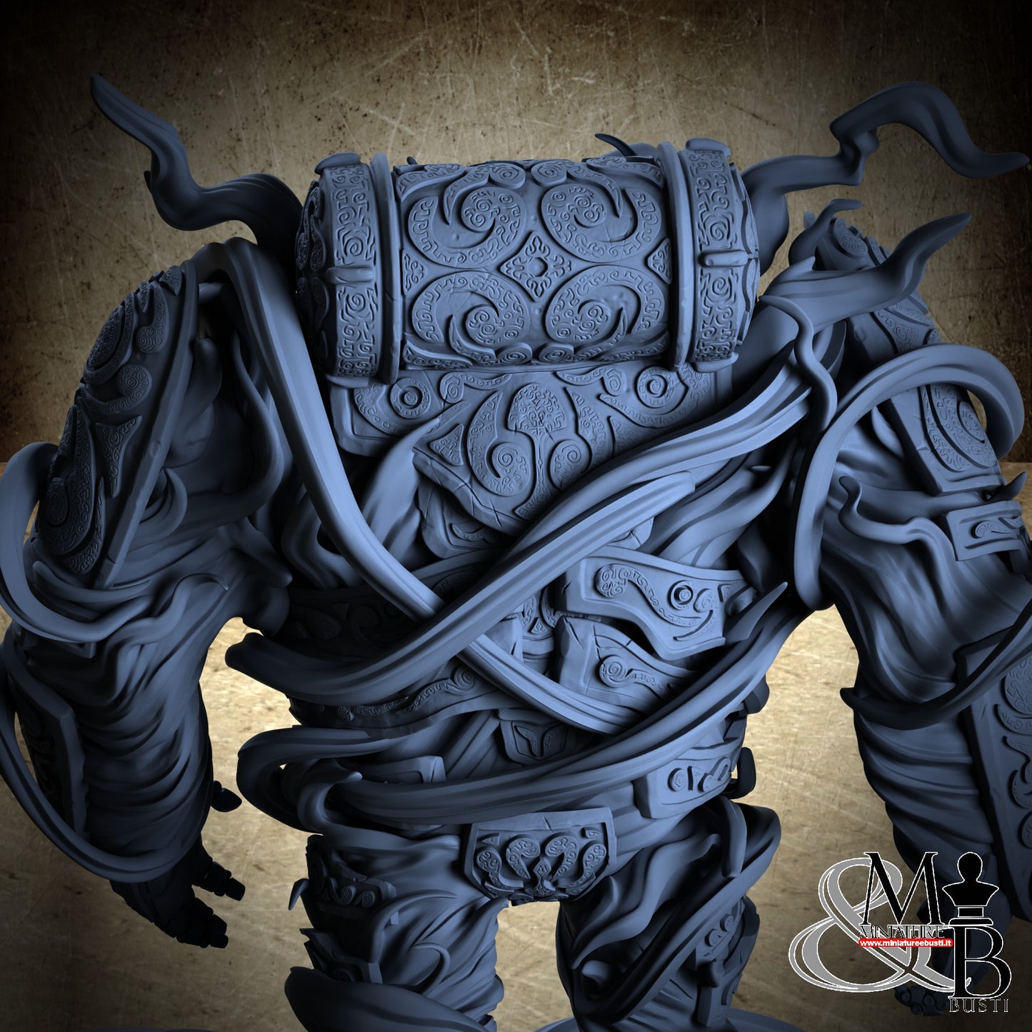 Sethis the bound Tempest (Wind Elemental) and The Stormwalker (Wind golem)