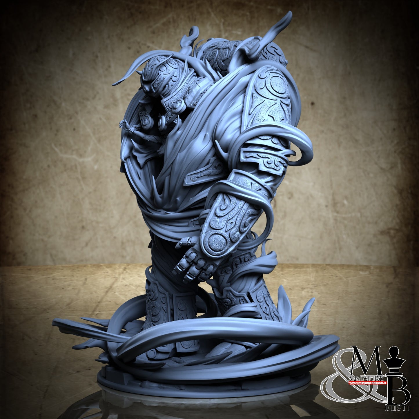 Sethis the bound Tempest (Wind Elemental) and The Stormwalker (Wind golem)