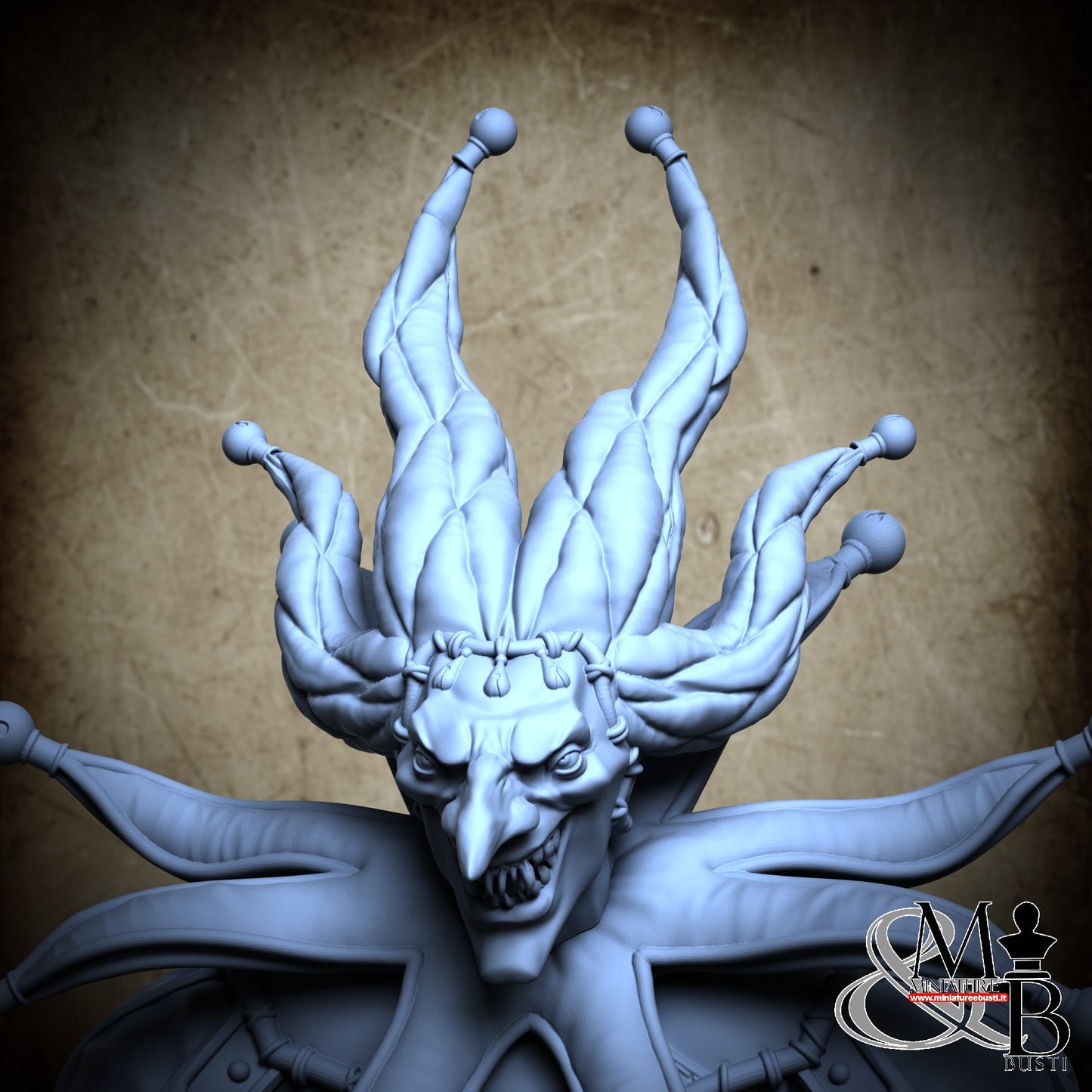 The Grinning God - Head 1