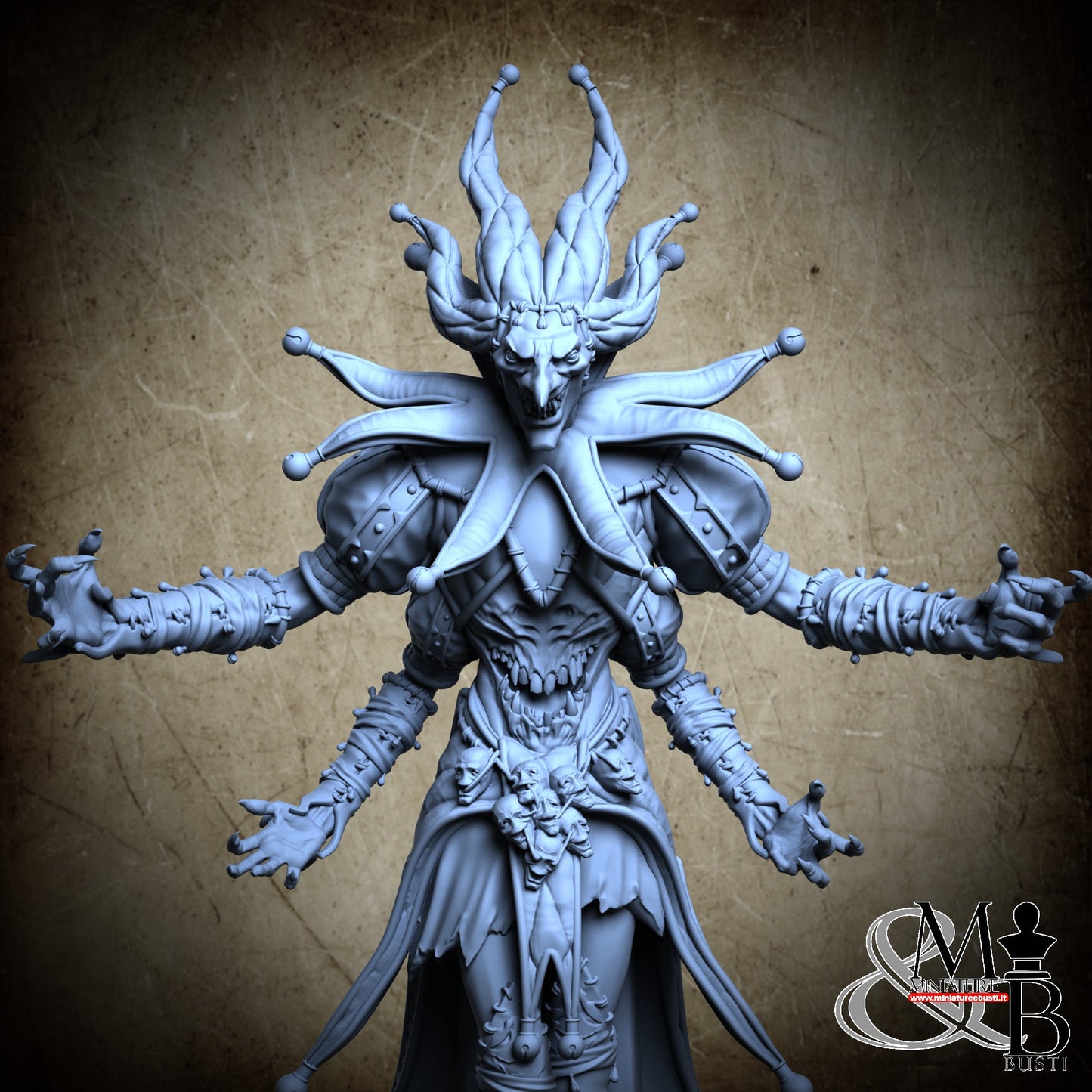 The Grinning God - Head 1