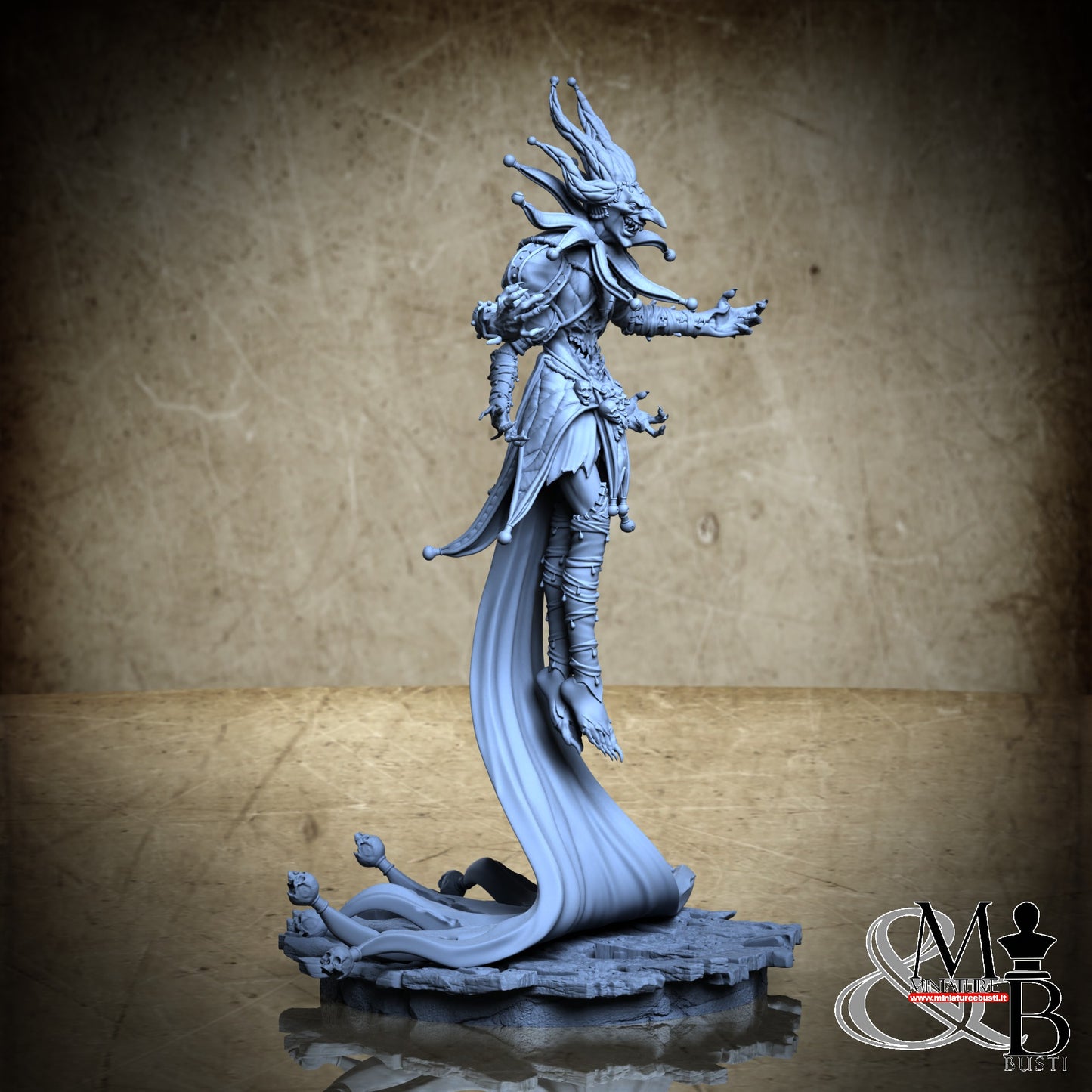 The Grinning God - Head 1
