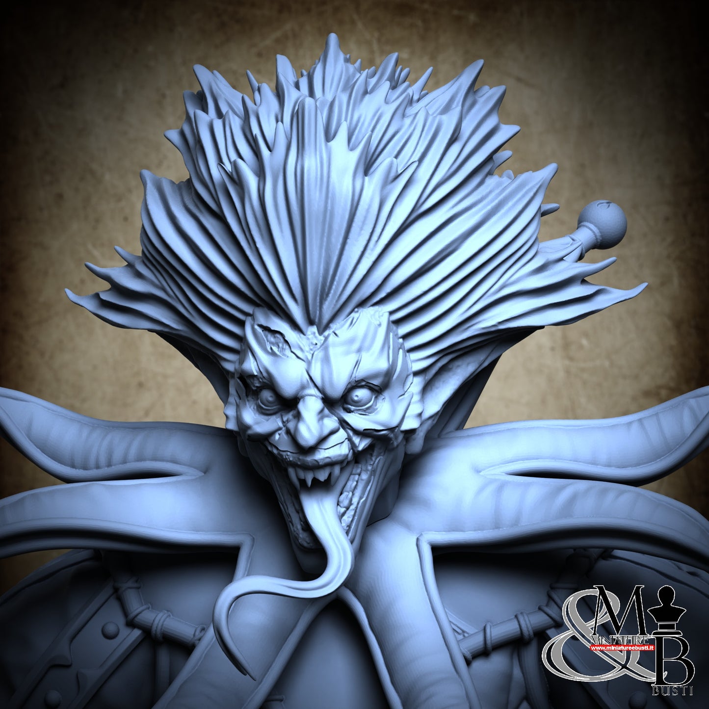 The Grinning God - Head 3