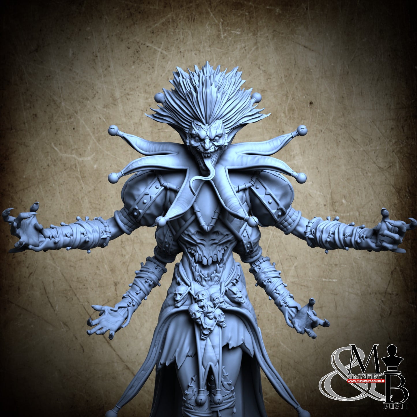 The Grinning God - Head 3