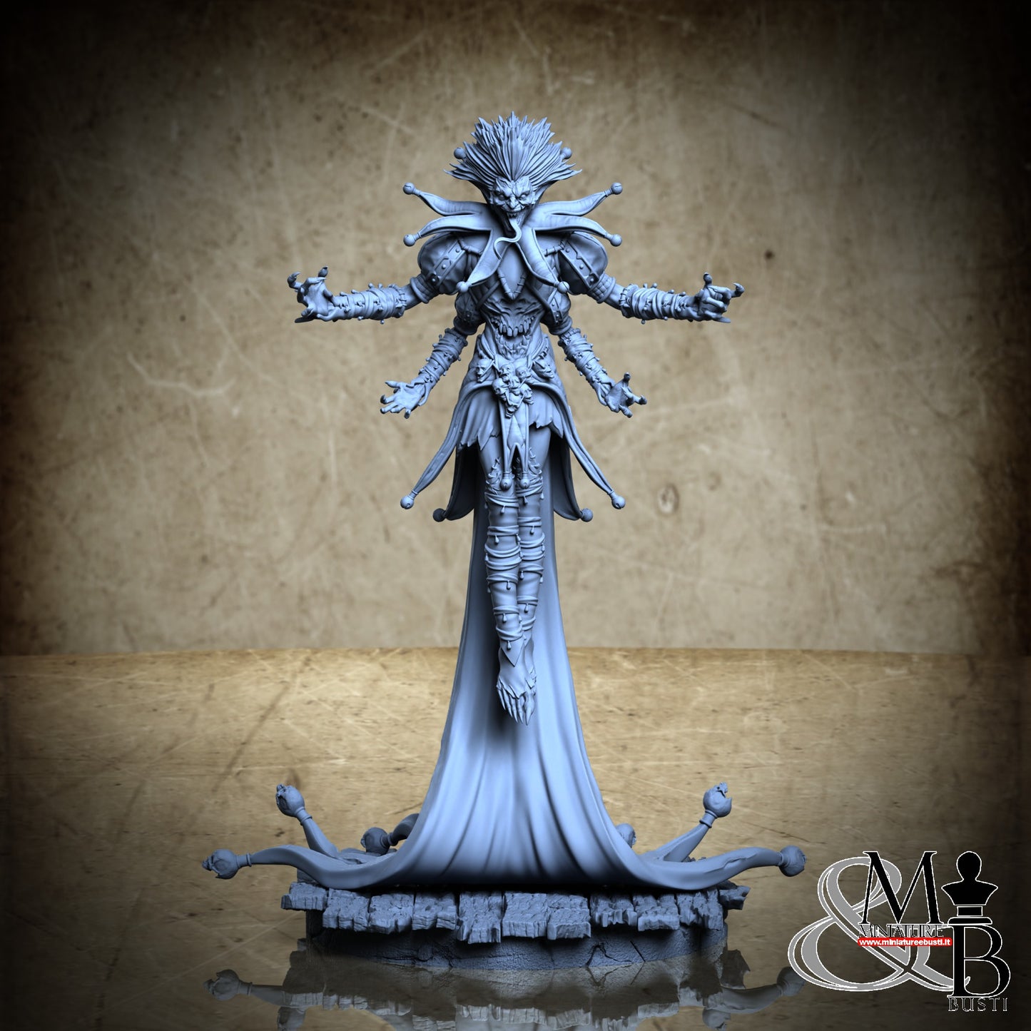The Grinning God - Head 3