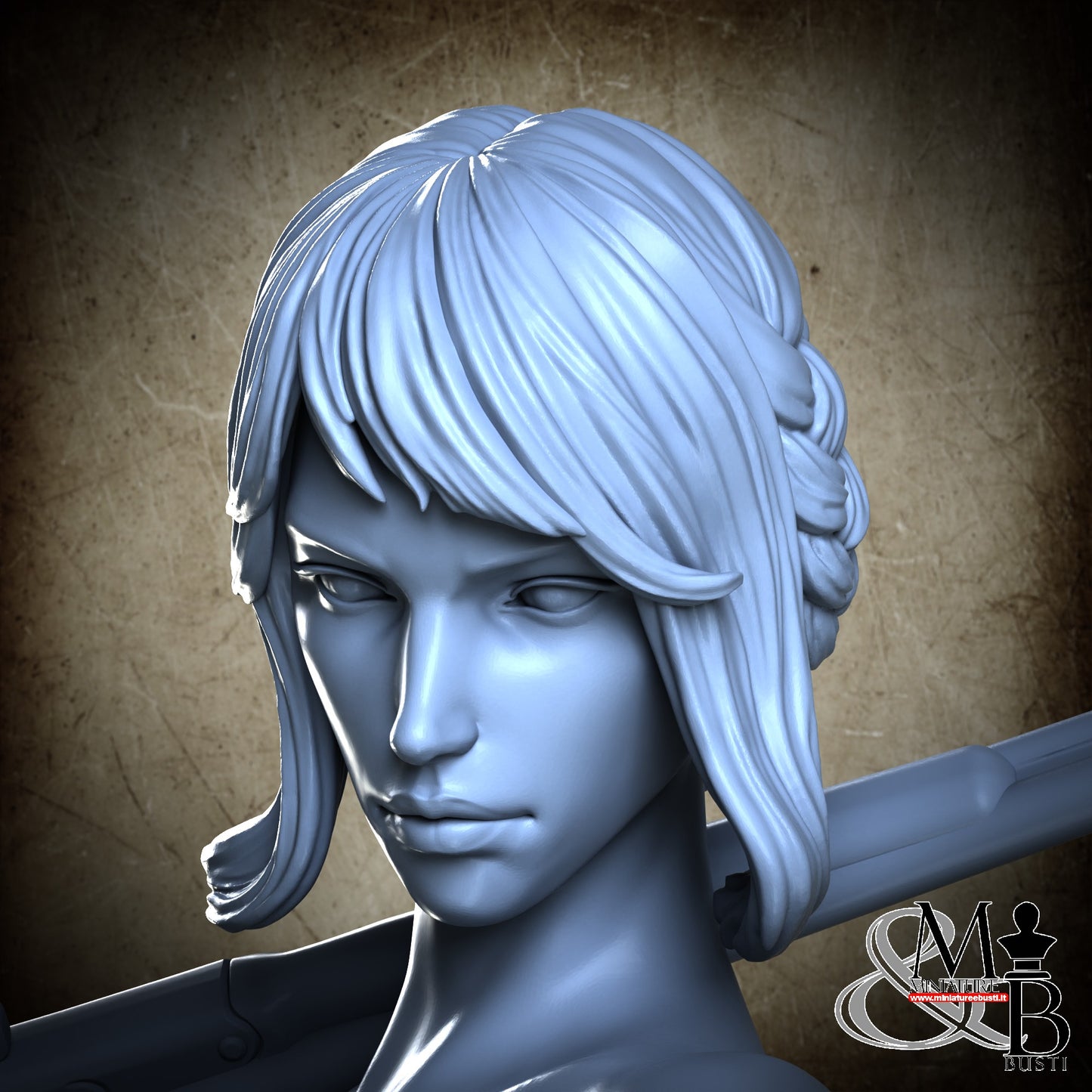Gunslinger 01 Bust - Naked
