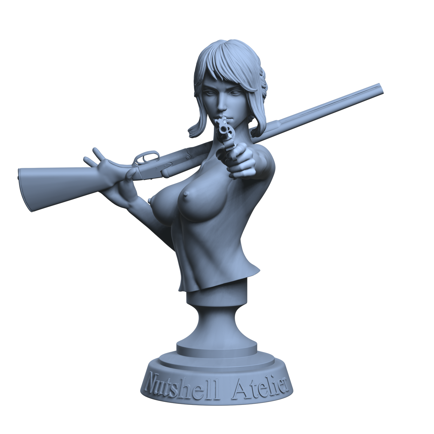 Gunslinger 01 Bust - Naked