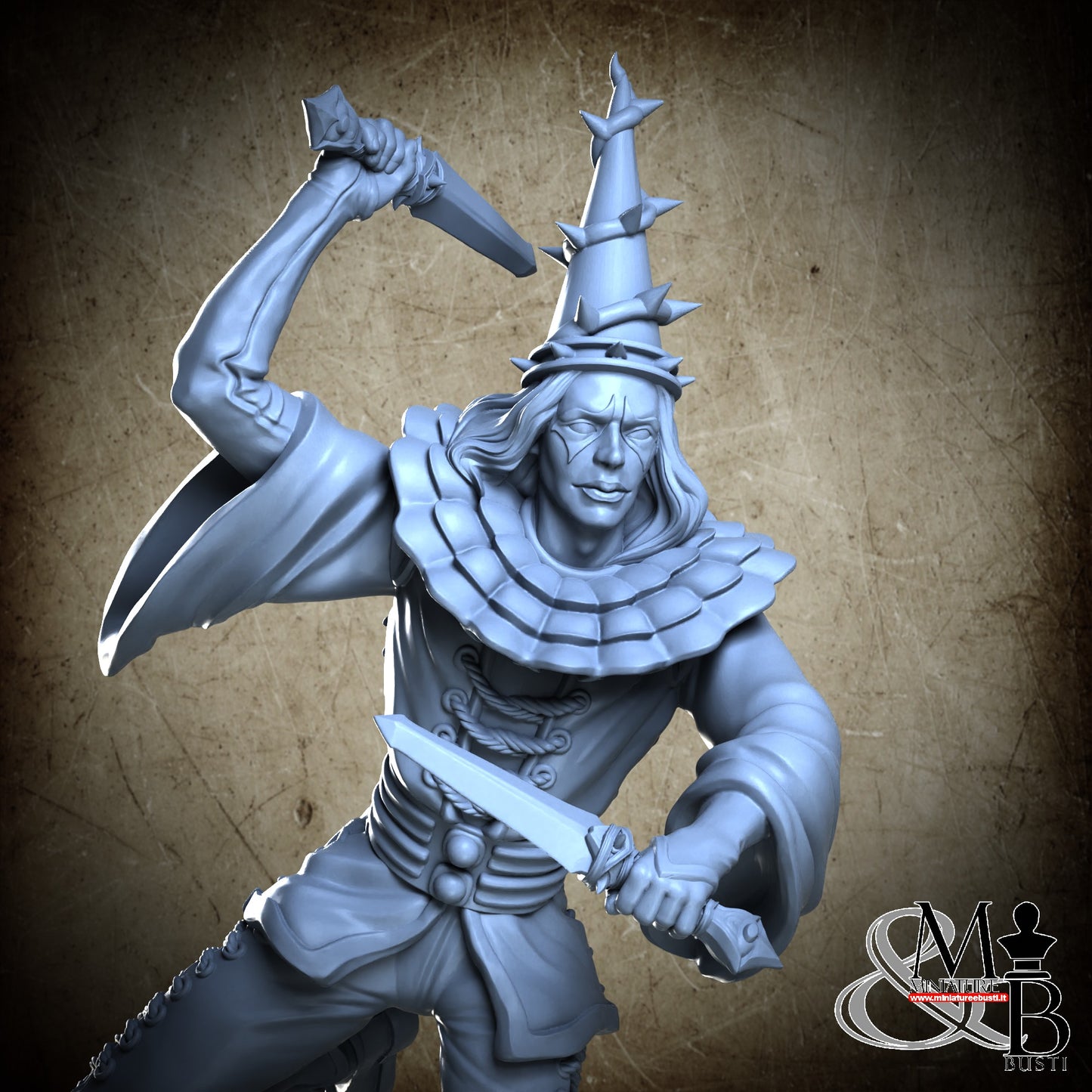 Harlequins - Daggers Attacking