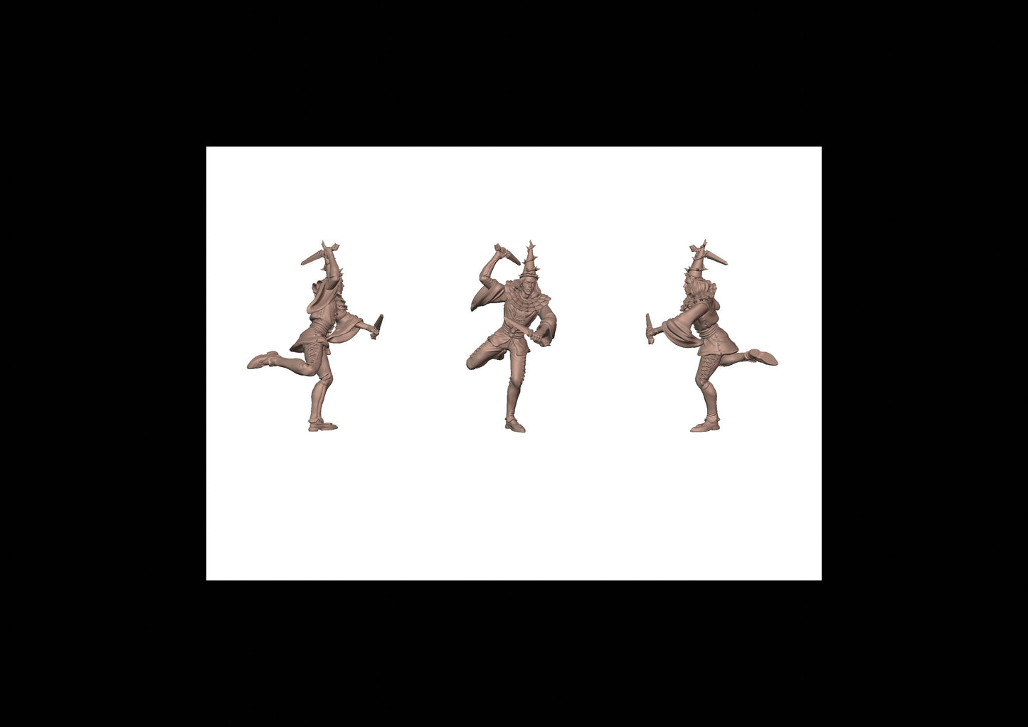 Harlequins - Daggers Attacking