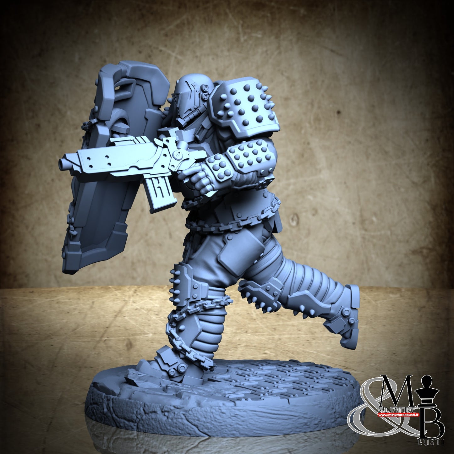 Arderite Heavy Infantry - Pose 4