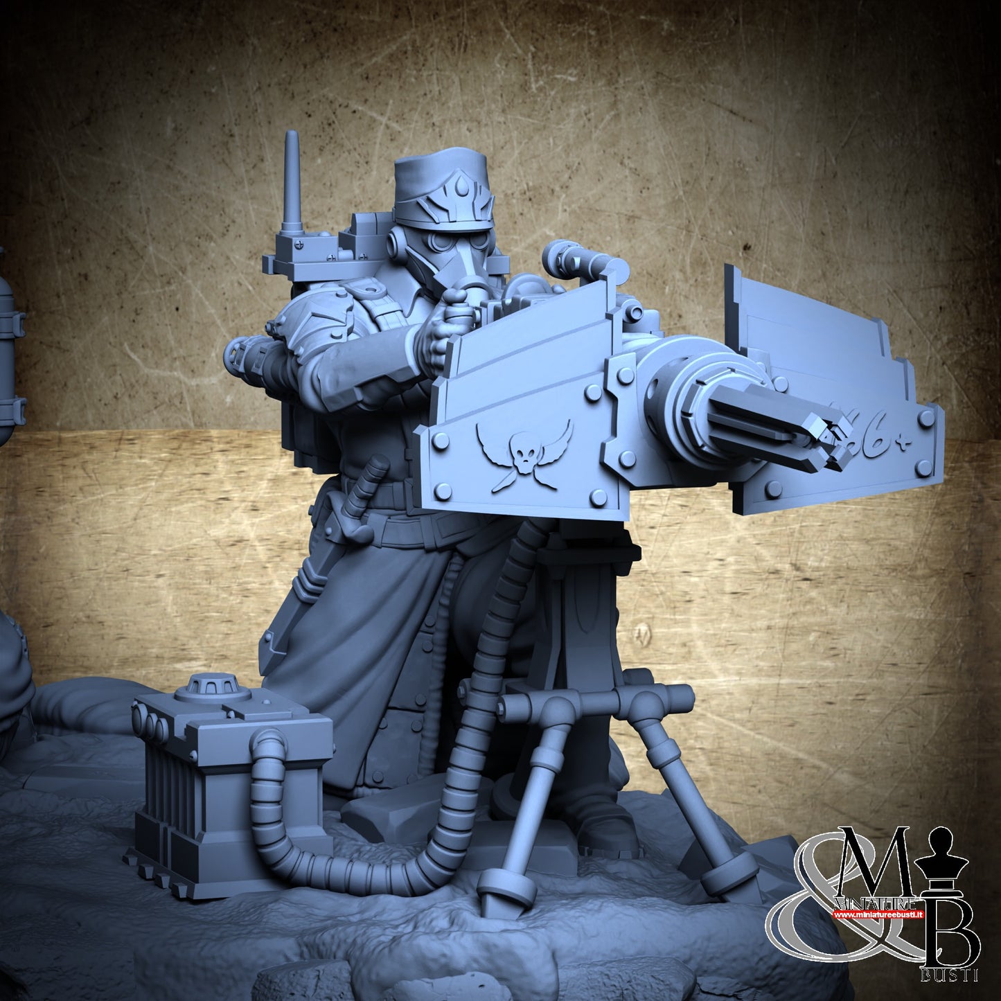 Morior Heavy Infantry - Plasma gun Crounched Spotter