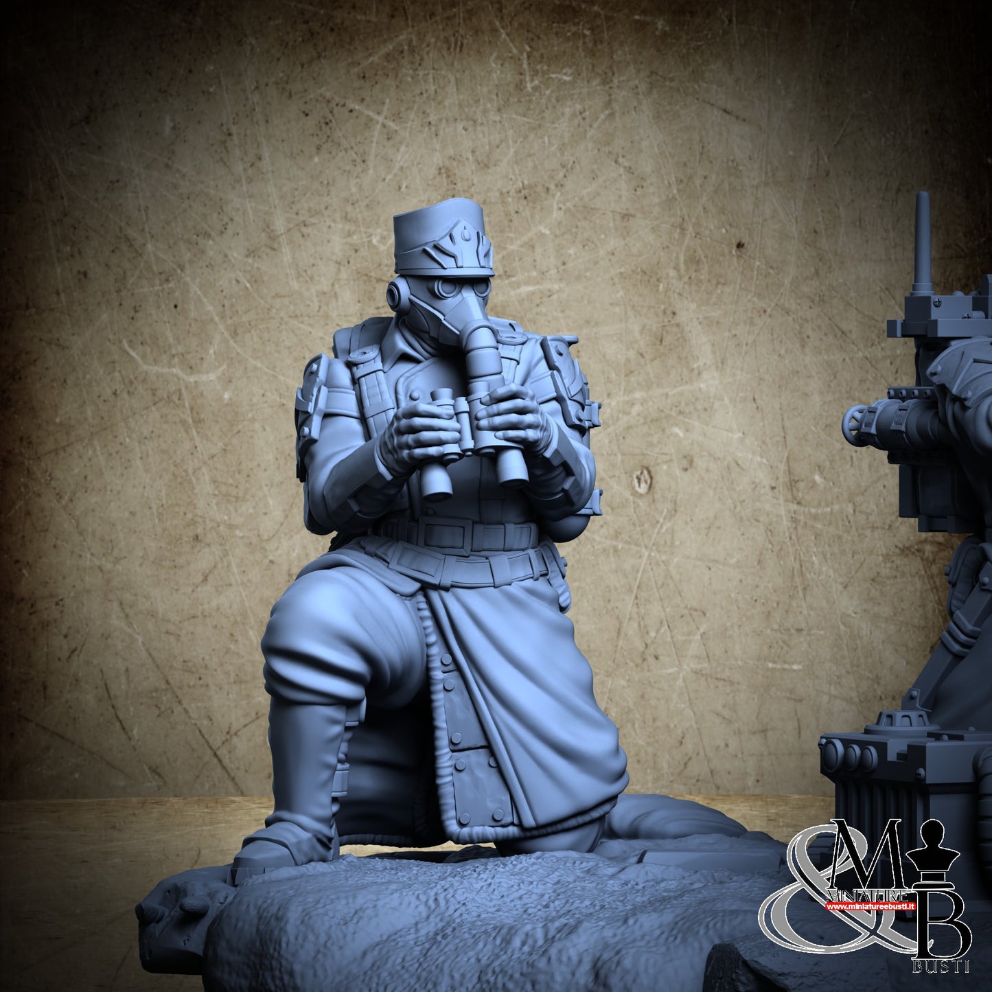 Morior Heavy Infantry - Plasma gun Crounched Spotter