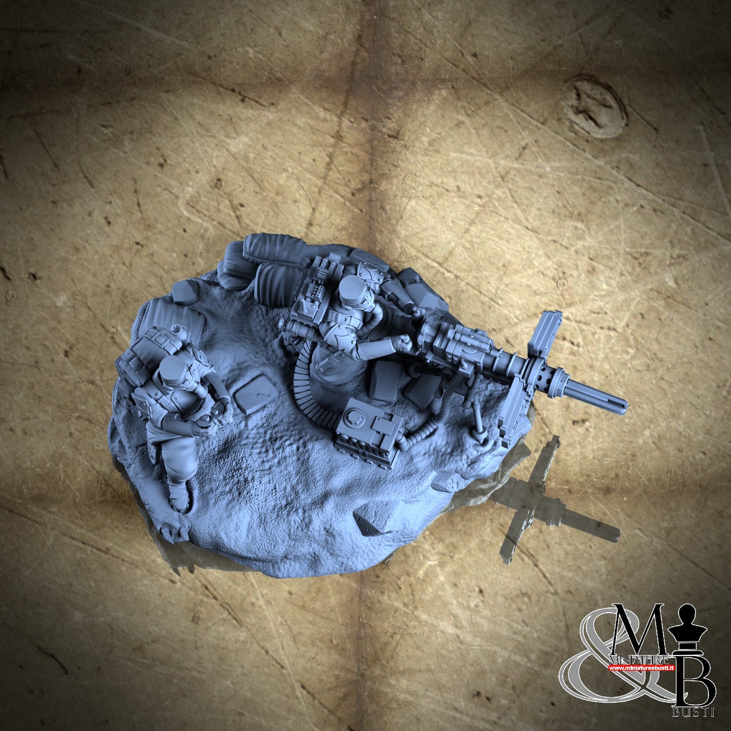Morior Heavy Infantry - Plasma gun Crounched Spotter