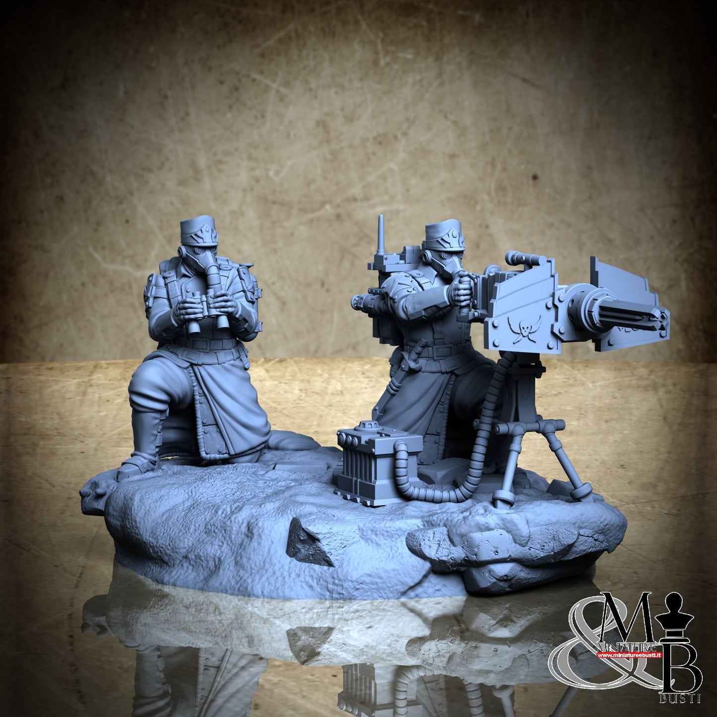 Morior Heavy Infantry - Plasma gun Crounched Spotter