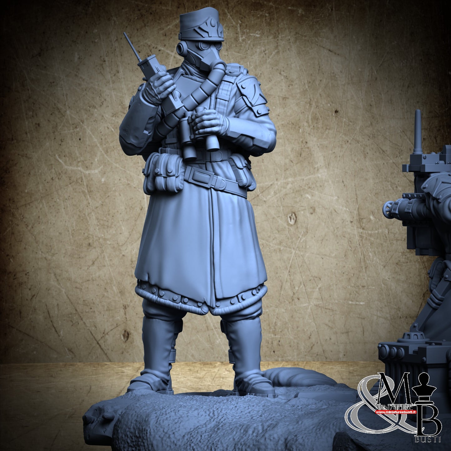 Morior Heavy Infantry - Plasma Gun Standup Spotter