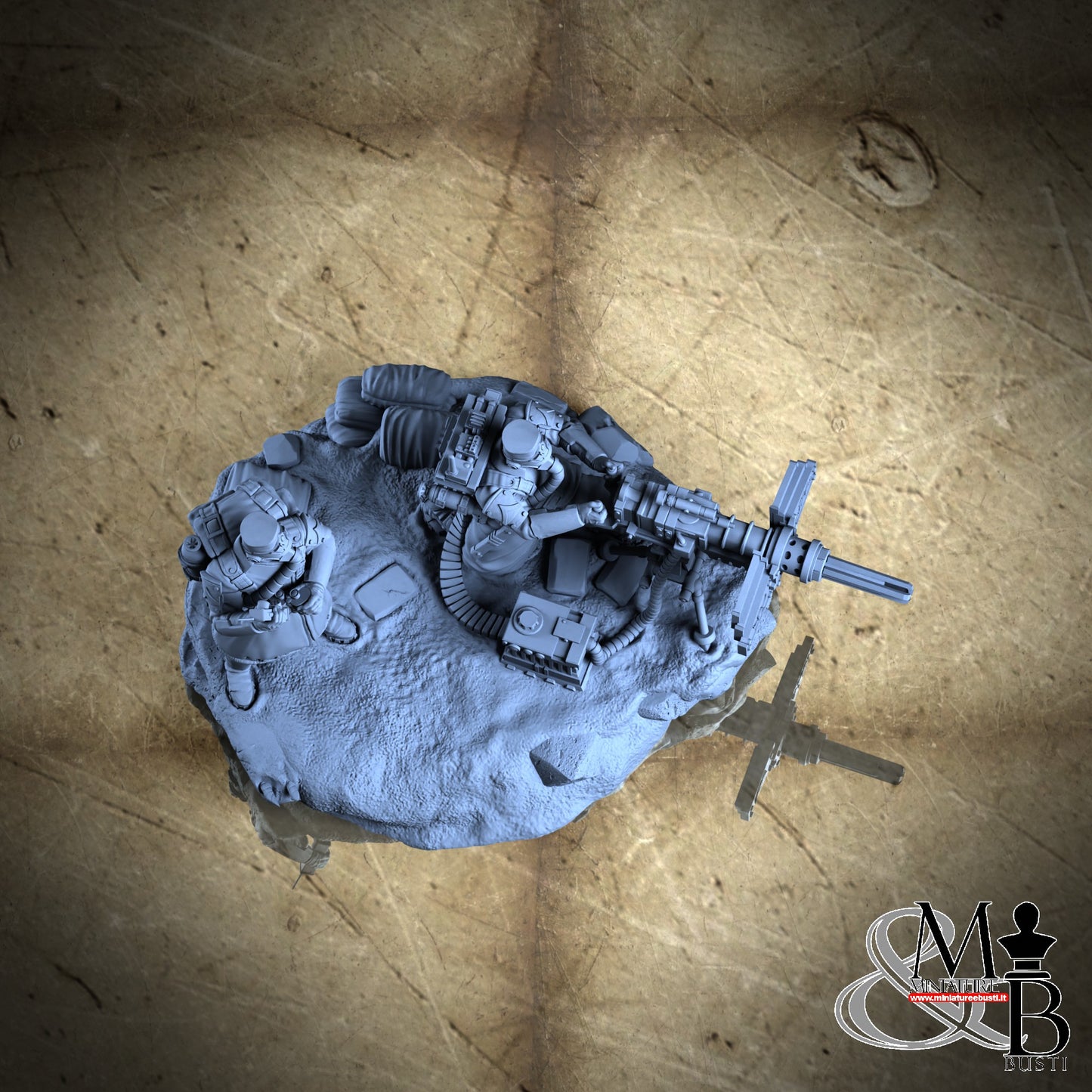 Morior Heavy Infantry - Plasma Gun Standup Spotter