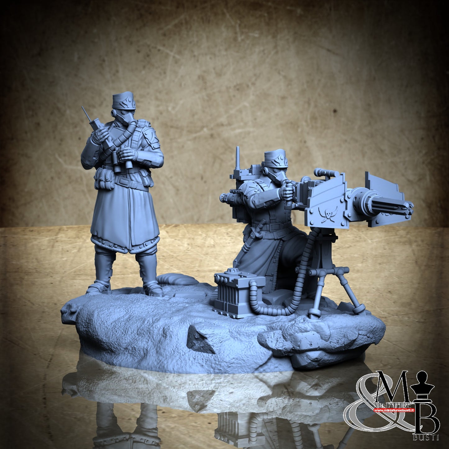 Morior Heavy Infantry - Plasma Gun Standup Spotter