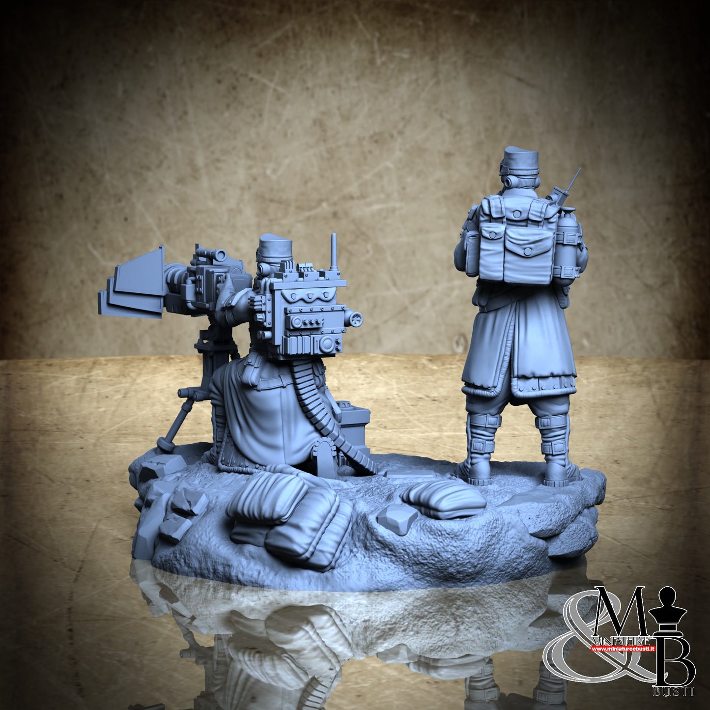 Morior Heavy Infantry - Plasma Gun Standup Spotter