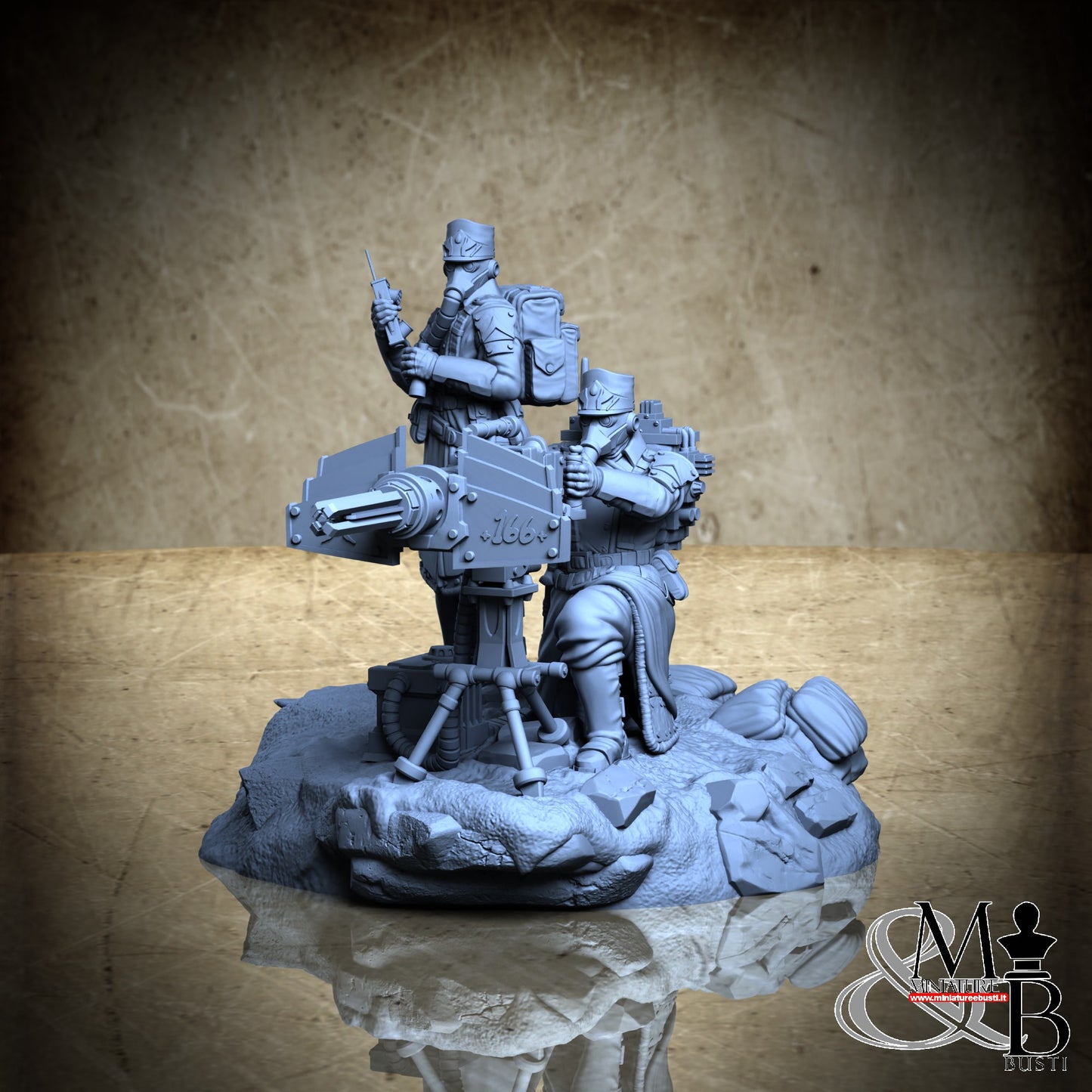 Morior Heavy Infantry - Plasma Gun Standup Spotter