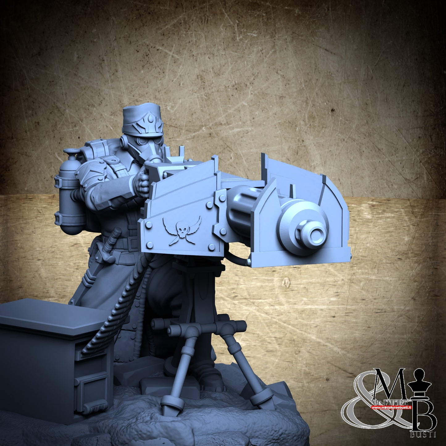Morior Heavy Infantry - Heavy Machinegun Standup Spotter
