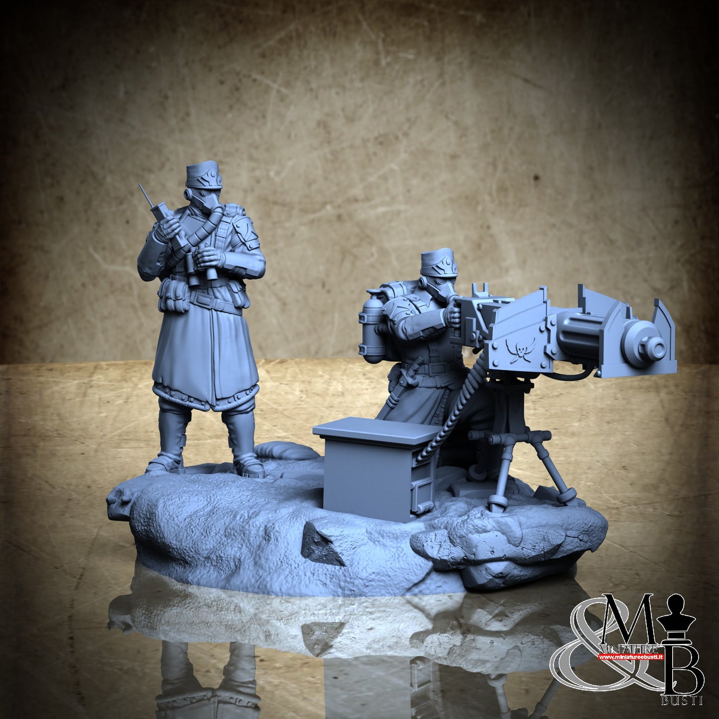 Morior Heavy Infantry - Heavy Machinegun Standup Spotter
