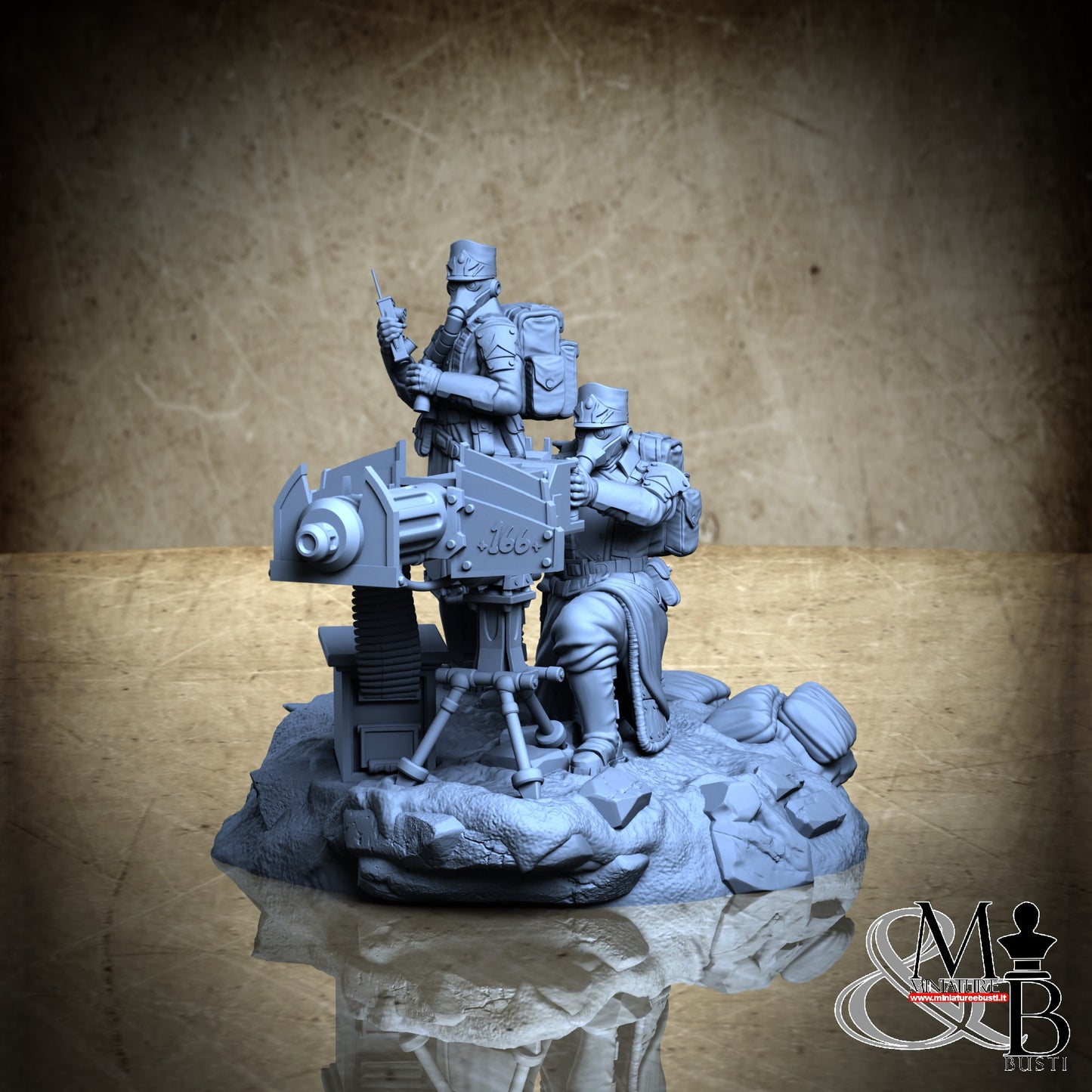 Morior Heavy Infantry - Heavy Machinegun Standup Spotter