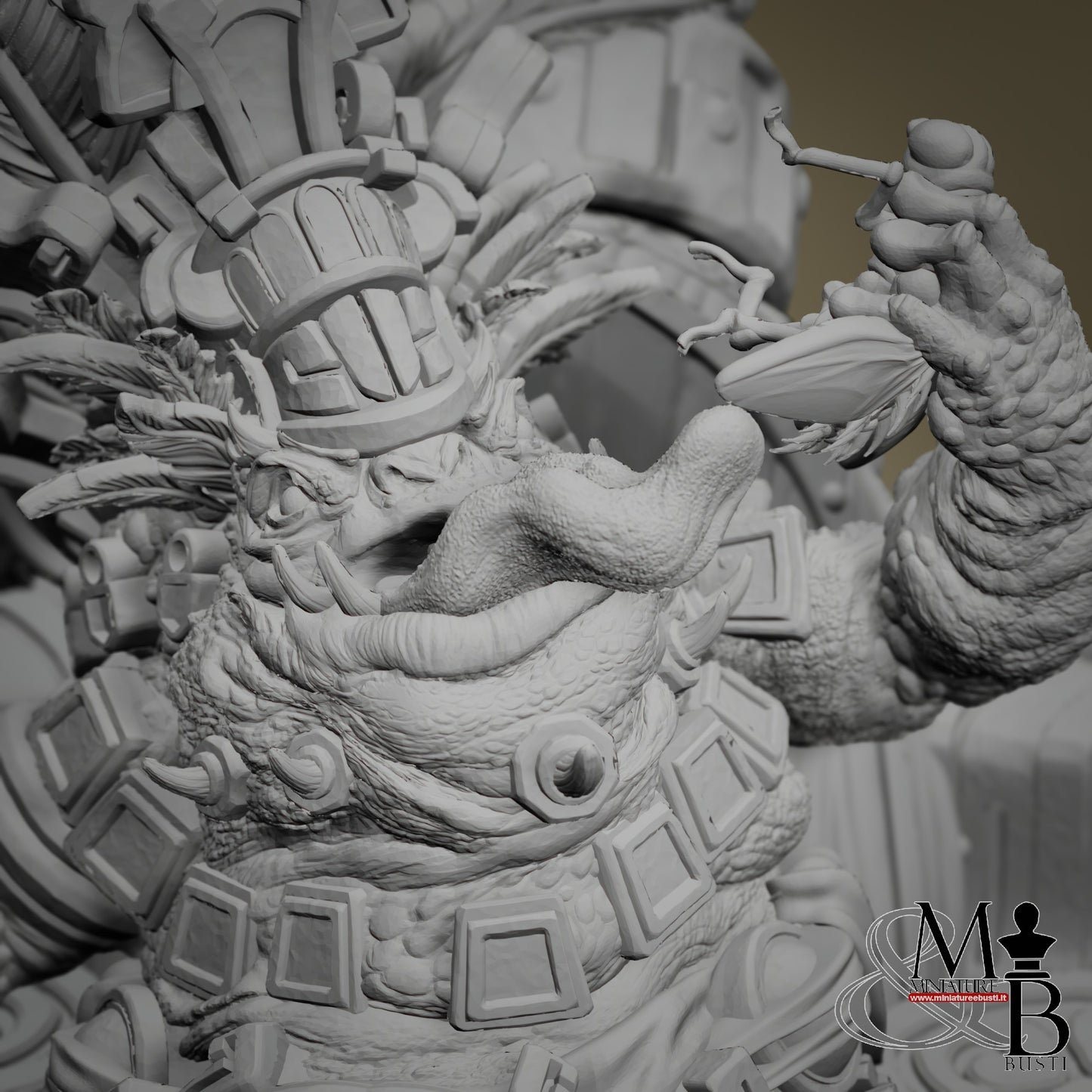 High Priest of Ziskal - Mouth Open
